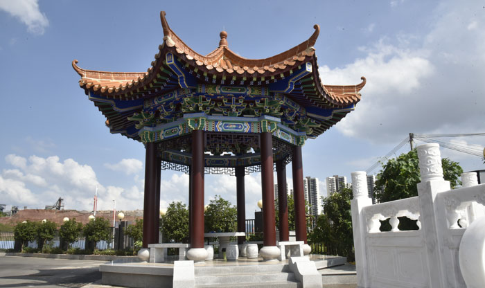 万利公司厂区凉亭